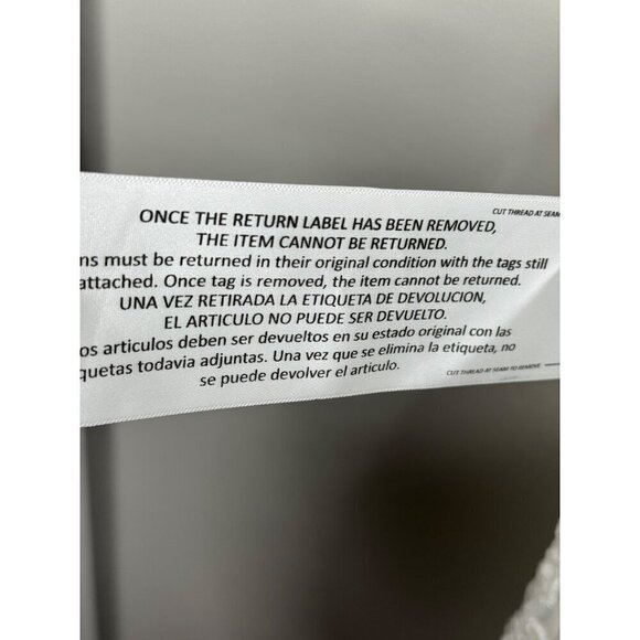 Mac Duggal 10827 White Floral Flounce Sleeve Midi Dress Sequins Beads Size 6 NEW - Picture 9 of 9